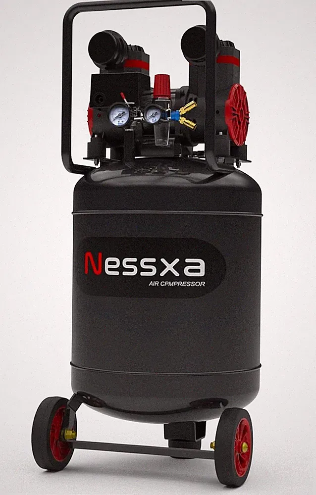 8/10/14 Gallon Ultra Quiet 115 PSI Pressure Oil-Free Air Compressor Tank 70dB